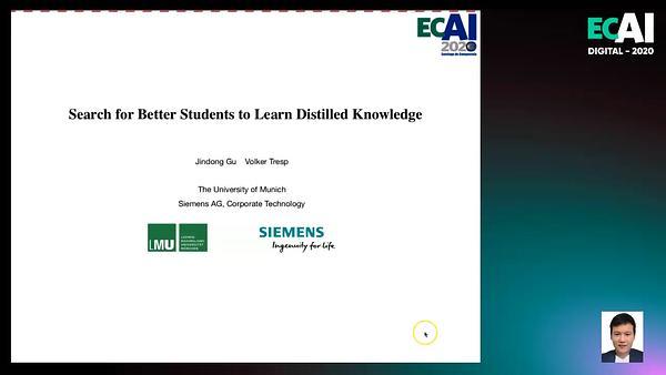 Search for Better Students to Learn Distilled Knowledge