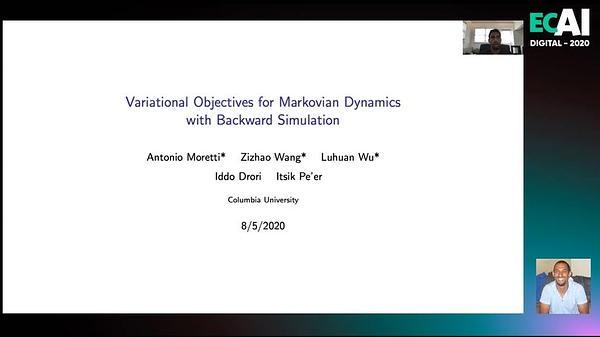 Variational Objectives for Markovian Dynamics with Backward Simulation;