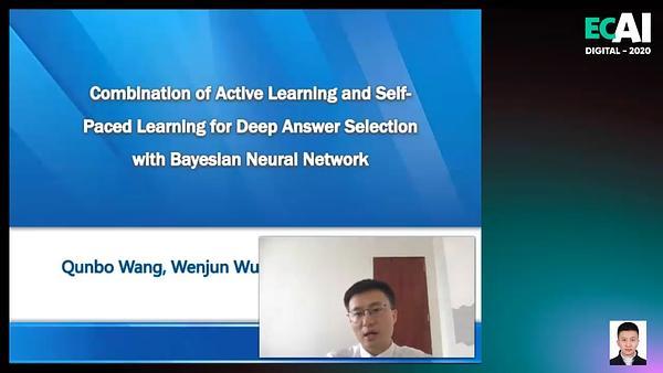 Combination of Active Learning and Self-Paced Learning for Deep Answer Selection with Bayesian Neural Network