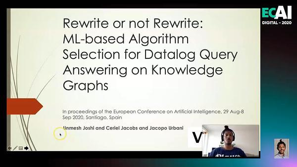 Rewrite or not Rewrite? ML-based Algorithm Selection for Datalog Query Answering on Knowledge Graphs