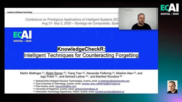 KnowledgeCheckeR: Intelligent Techniques for Counteracting Forgetting