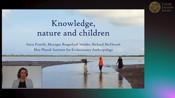 Development of knowledge of the environment in a population of child part-time foragers