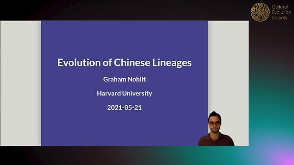 The Evolution of Chinese LIneages