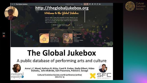 The Global Jukebox: A Public Database of Performing Arts and Culture