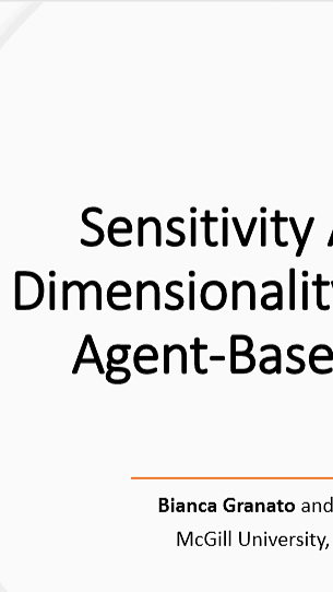 Sensitivity Analysis for Dimensionality Reduction in Agent-Based Modeling