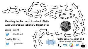 Charting the Future of Academic Fields with Cultural Evolutionary Trajectories