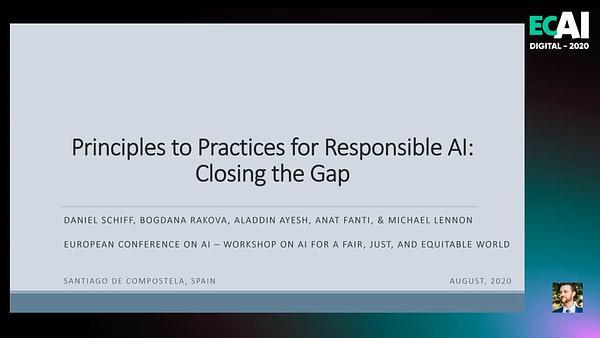 Principles to Practices for Responsible AI: Closing the Gap