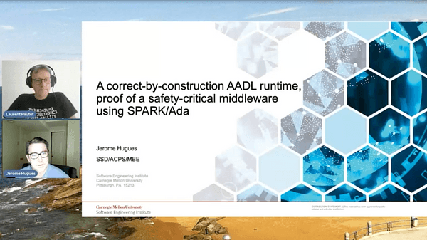 A correct-by-construction AADL runtime, proof of a safety-critical middleware using SPARK/Ada