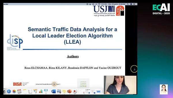 Semantic Traffic Data Analysis for a Local Leader Election Algorithm (LLEA)