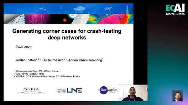 Generating corner cases for crash-testing deep networks