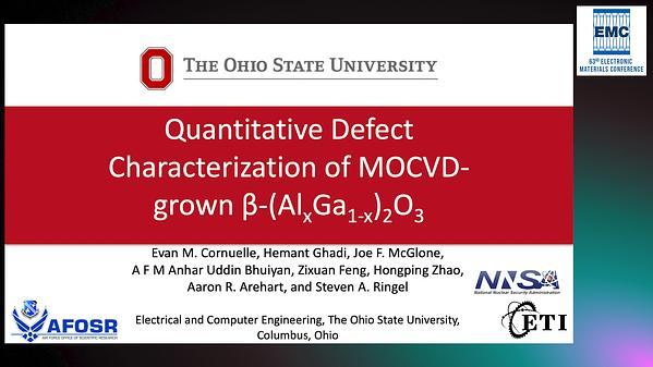 Quantitative Defect Characterization of MOCVD-Grown β-(Al,Ga)2O3 and Comparison with β-Ga2O3