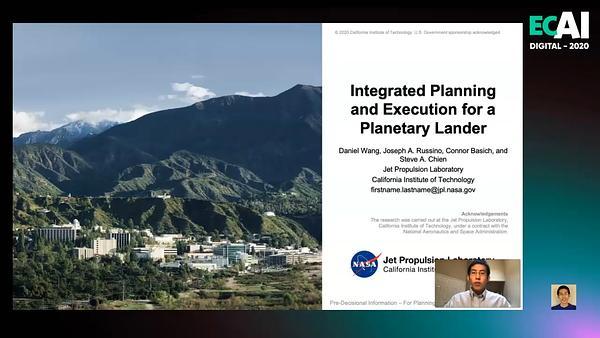 Using Flexible Execution, Replanning, and Model Parameter Updates to Address Environmental Uncertainty for a Planetary Lander
