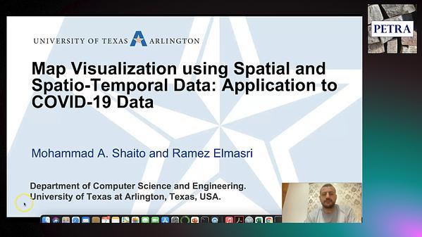 Map Visualization using Spatial and Spatio-Temporal Data: Application to COVID-19 Data
