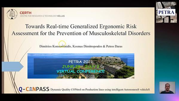 Towards Real-time Generalized Ergonomic Risk Assessment for the Prevention of Musculoskeletal Disorders