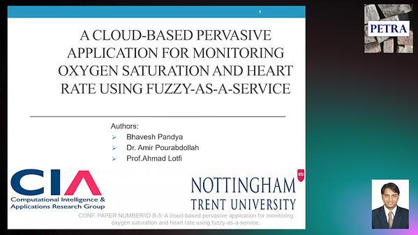 A cloud-based pervasive application for monitoring oxygen saturation and heart rate using fuzzy-as-a-service