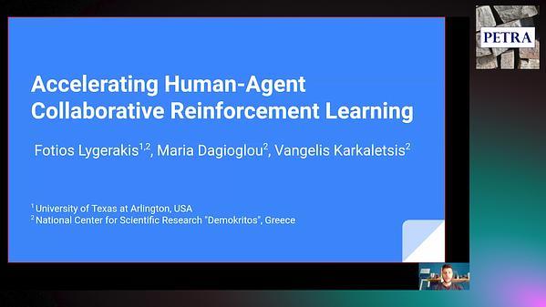 Accelerating Human-Agent Collaborative Reinforcement Learning