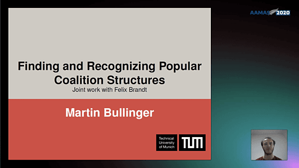 Finding and Recognizing Popular Coalition Structures