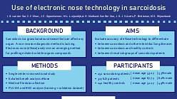 Use of electronic nose technology in sarcoidosis