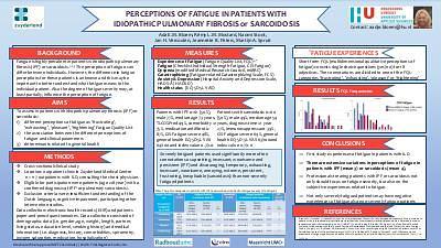 Perceptions of Fatigue in Patients With Idiopathic Pulmonary Fibrosis or Sarcoidosis