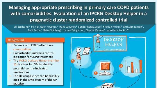 Managing appropriate prescribing in primary care COPD patients with comorbidities: Evaluation of an IPCRG Desktop Helper in a pragmatic cluster randomized controlled trial