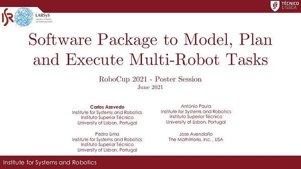 Software Package to Model, Plan, and Execute Multi-Robot Tasks