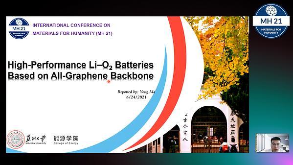 High‐Performance Li–O2 Batteries Based on All‐Graphene Backbone