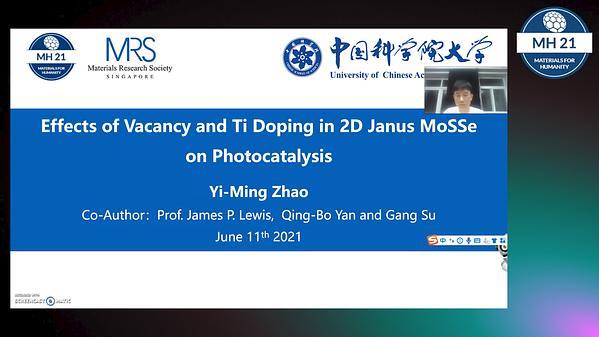 Effects of Vacancy and Ti Doping in 2D Janus MoSSe on Photocatalysis
