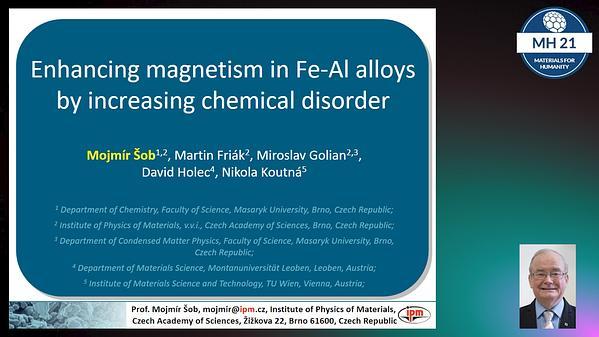 Enhancing magnetism in Fe-Al alloys by increasing chemical disorder