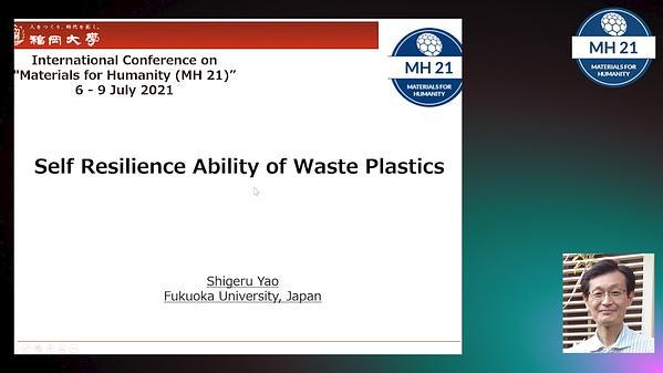 Self Resilience ability of Waste Plastics