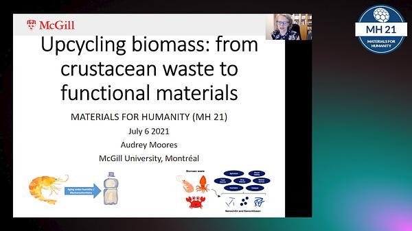 Upcycling biomass: from crustacean waste to functional materials
