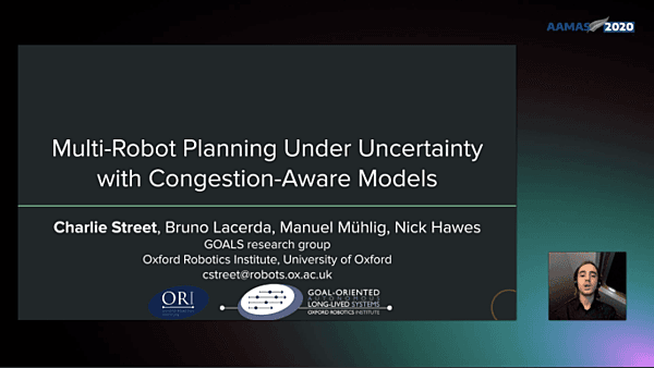 Multi-Robot Planning Under Uncertainty with Congestion-Aware Models