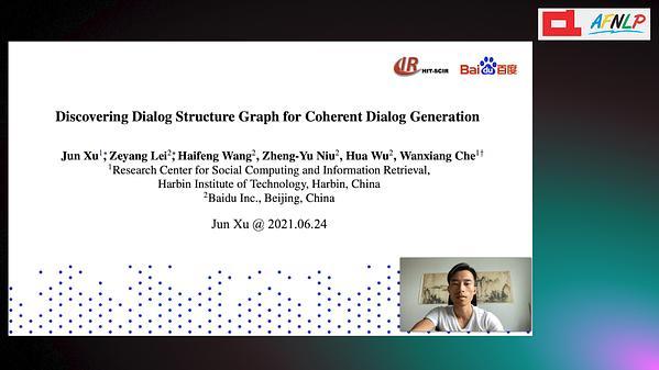 Discovering Dialog Structure Graph for Coherent Dialog Generation