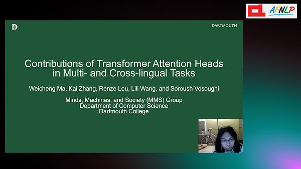 Contributions of Transformer Attention Heads in Multi- and Cross-lingual Tasks