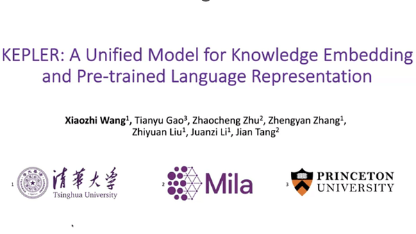 KEPLER: A Unified Model for Knowledge Embedding and Pre-trained Language Representation