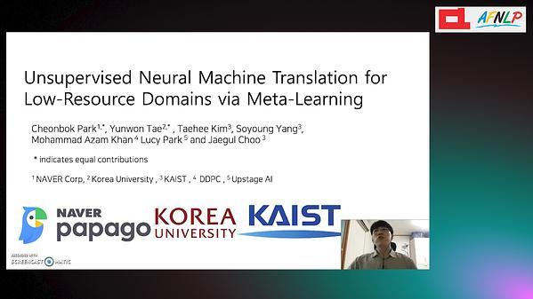 Unsupervised Neural Machine Translation for Low-Resource Domains via Meta-Learning
