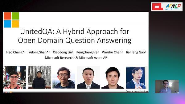 UnitedQA: A Hybrid Approach for Open Domain Question Answering