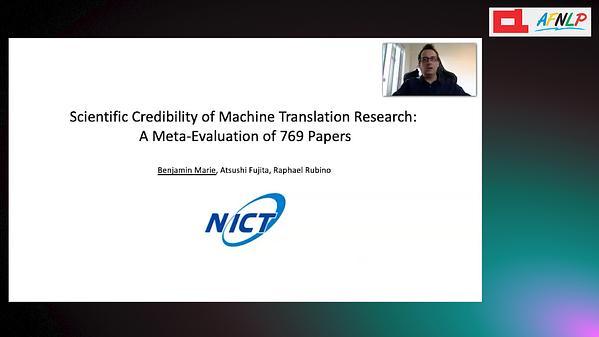 Scientific Credibility of Machine Translation Research: A Meta-Evaluation of 769 Papers