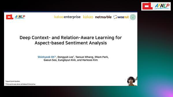 Deep Context- and Relation-Aware Learning for Aspect-based Sentiment Analysis