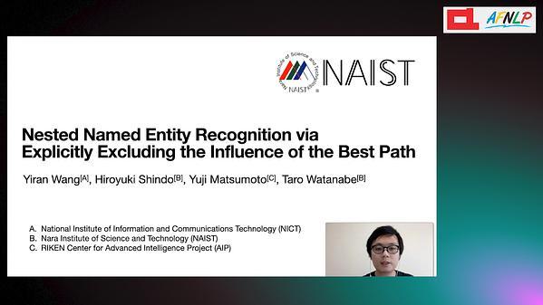 Nested Named Entity Recognition via Explicitly Excluding the Influence of the Best Path