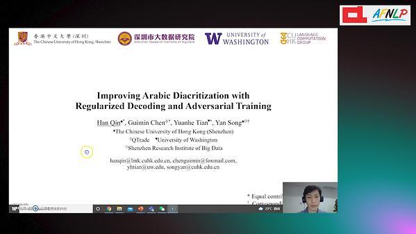 Improving Arabic Diacritization with Regularized Decoding and Adversarial Training