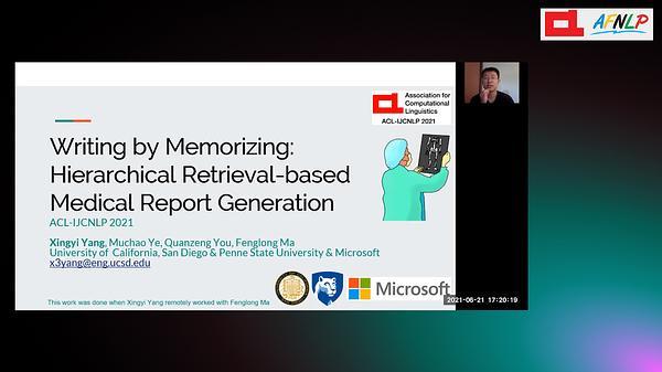 Writing by Memorizing: Hierarchical Retrieval-based Medical Report Generation