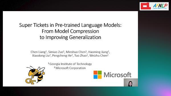 Super Tickets in Pre-Trained Language Models: From Model Compression to Improving Generalization