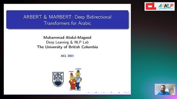 ARBERT & MARBERT: Deep Bidirectional Transformers for Arabic