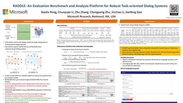 RADDLE: An Evaluation Benchmark and Analysis Platform for Robust Task-oriented Dialog Systems