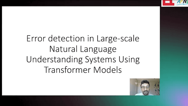 Error Detection in Large-Scale Natural Language Understanding Systems Using Transformer Models