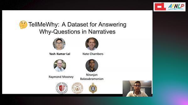 TellMeWhy: A Dataset for Answering Why-Questions in Narratives