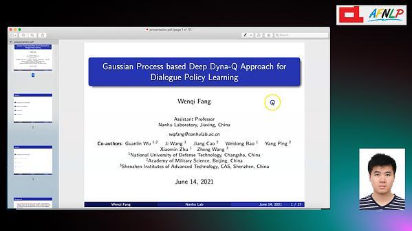 Gaussian Process based Deep Dyna-Q approach for Dialogue Policy Learning