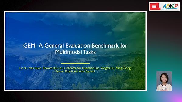 {GEM}: A General Evaluation Benchmark for Multimodal Tasks