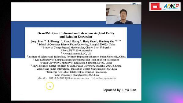 GrantRel: Grant Information Extraction via Joint Entity and Relation Extraction