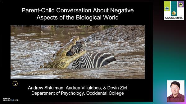 Parent-Child Conversation About Negative Aspects of the Biological World